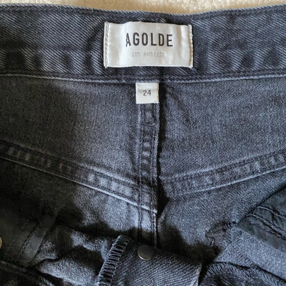 Agolde Long Parker Short in Chromatic NWOT - Picture 8 of 9